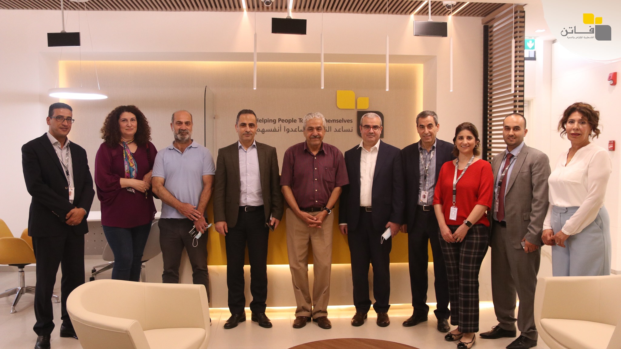 معالي محافظ سلطة النقد الفلسطينية يزور الشركة الفلسطينية للإقراض والتنمية – فاتن